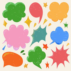  Pastel Thought Clouds Collection