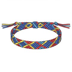 Woven Bracelet Vector