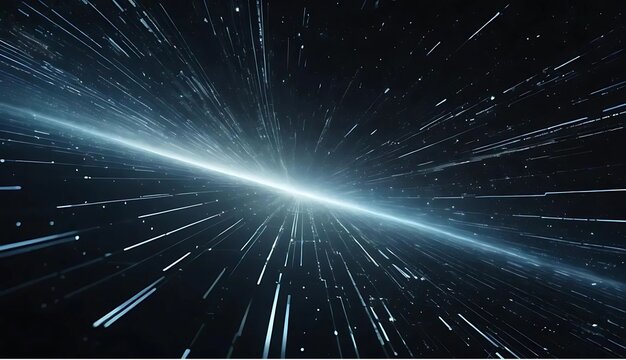 Background with floating code, glowing data strings and constellations, space-tech hybrid visual background image