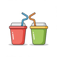 Sharing Drink Icon