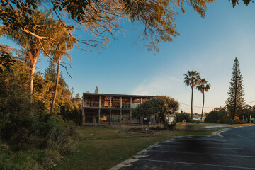Abandoned dilapidated home at Yamba, New South Wales