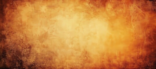 Earthy Amber Hue and Distressed Patina Create a Striking Canvas of Warm Brown Colors and Texture