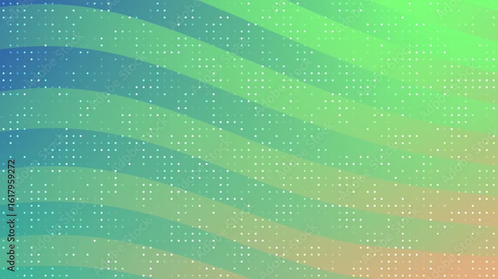 Aufkleber abstracts twirls blink dot dynamic backdrop animation of vibrant gradient waves with sparkling dots 