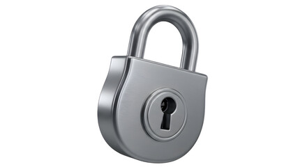 Secure your assets with this shiny metal padlock, a symbol of trust and protection for your valuable data or physical possessions.