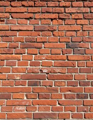 Obraz premium Red brick wall texture