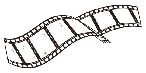 film strip vector illustration