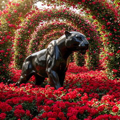statue of a lion
