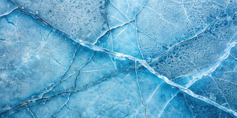Fototapeta premium blue ice background