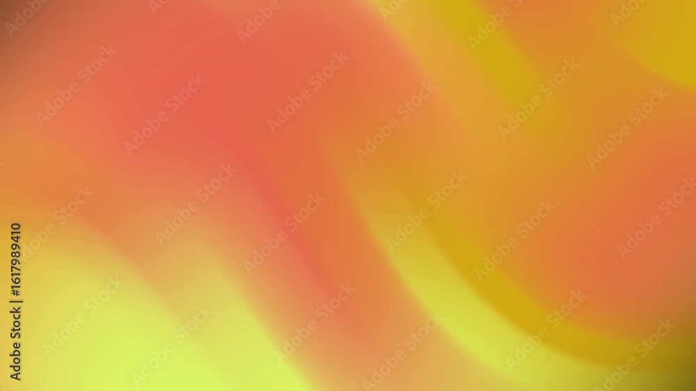 Poster abstracts abstract background animation with flowing yellow and orange colors creating a dynamic and