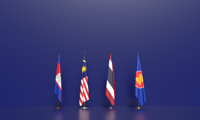 Thailand vs cambodia combodia country national flag gbc commit group asean asian khmer siam southeast asia malaysia china usa united state america us diplomacy war military soldier conflict trump