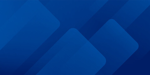 Obraz premium blue background abstract geometric. Modern blue gradient square shape design. Futuristic technology concept. Suit for brochure, corporate, website, poster, banner, cover modern