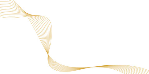 abstract golden waves background