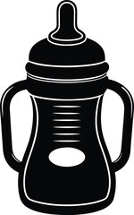 Baby Sippy Cup Silhouette