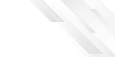 Abstract white and grey gradient overlay texture shiny line background. layered in modern abstract pattern design Space design concept Suit for business, corporate, institution presentation. vector.	
