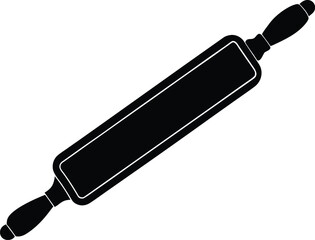 vector illustration of a black screwdriver