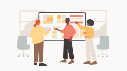business people in a meeting room