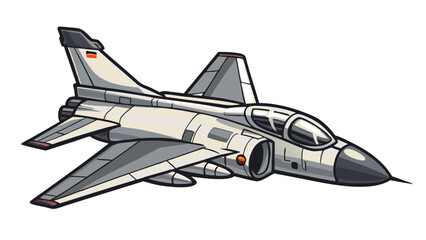 vector military jet fighter