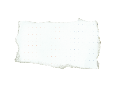 torn piece of white paper high quality closed up