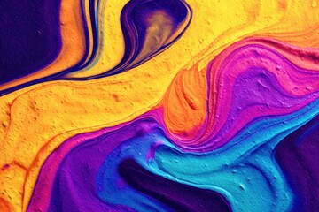 abstract background with colorful waves