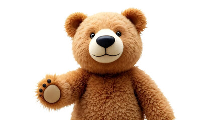 Obraz premium teddy bear isolated on white background PNG 