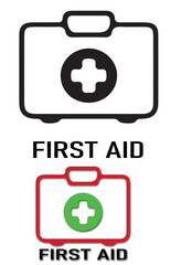 Fototapeta premium First Aid icon