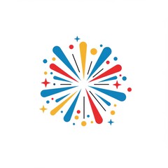 Festive Explosion Vector