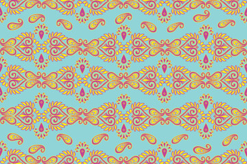 repeat or seamless pattern for every printing in paper, fabric, garment, tile , curtain, rug, wrap cloths