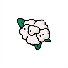 sheep cartoon coloring page