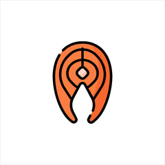 vector illustration of a fire