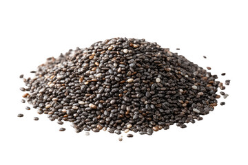 Pile of dark and light seeds