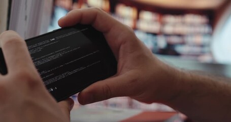 A student secretly uses AI on a smartphone during an exam, showing shaky hands and nervous behavior in a classroom or study setting. - Powered by Adobe