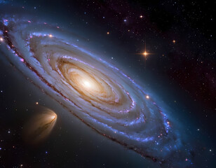 Cosmic Voyage Celestial Dance Space