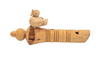 Handcrafted wooden whistle