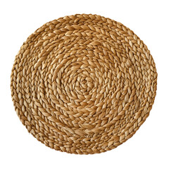 Elegant Minimalist Woven Straw Mat Classic Design