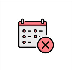 red calendar icon