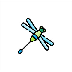 3d rendered illustration of a dragonfly