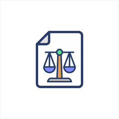 scales of justice icon