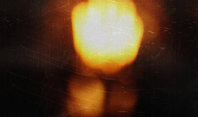 Abstract golden background with soft bokeh effects, ideal for design and artistic projects.