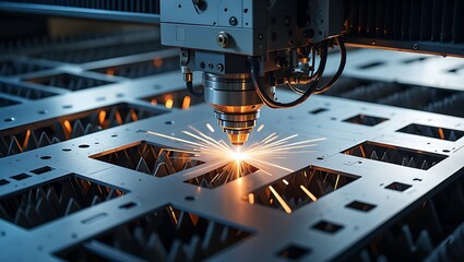 laser cutting steel