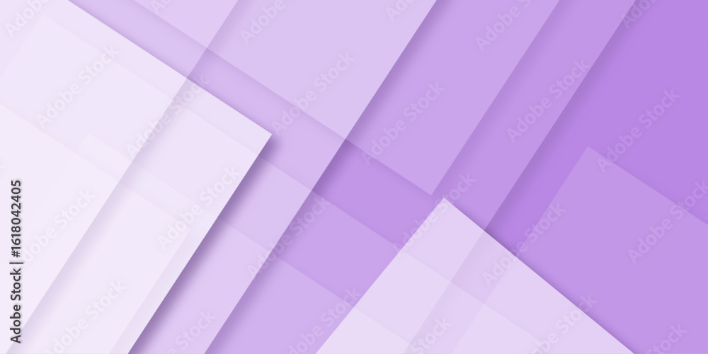 Poster minimalistic geometric purple abstract background. abstract background with transparent rhombus geom