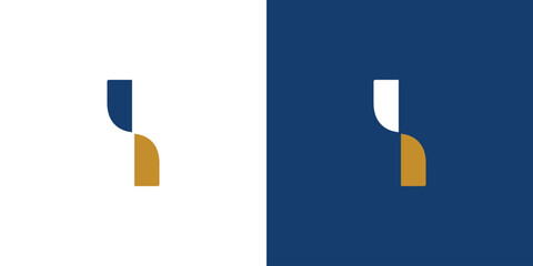 Modern and simple S logo design