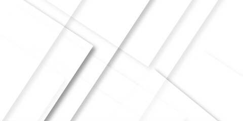 Abstract minimal geometric white and gray light banner pattern. White and grey modern minimalistic pale geometric. Geometric triangular or polygonal line shapes, stylist geometric line background.