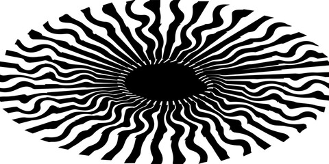 Comic book speed lines isolated on white background stripe effect style for manga speed frame, superhero action, explosion background. Motion line effect, pop