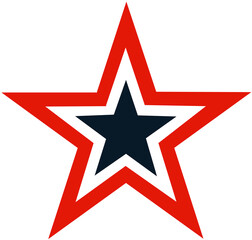  star icon on white background