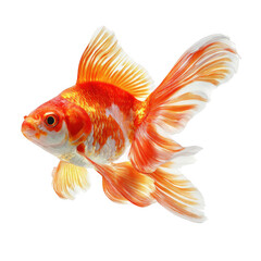 Goldfish Isolated [Transparent Background PNG].