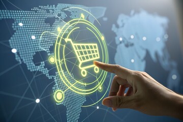 Global E-commerce Growth, Online Shopping World Map