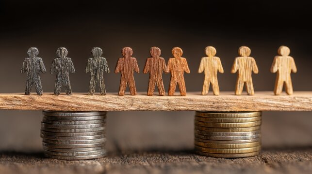 Social inequality manifests in disparities across income, access to education, and healthcare services.
