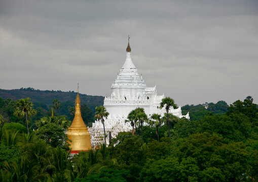 Pagoda near mandalay, Myanmar