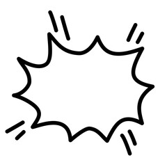 Box Wow Speech Balloon