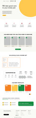Pet Shop Website Landing Page
